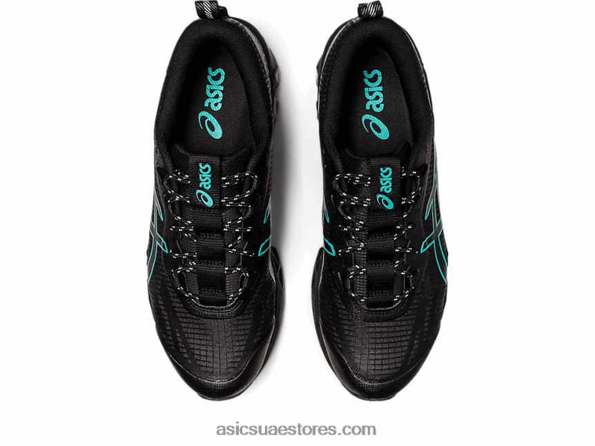 Asics أسود / شلال جل الكم 360 السابع 2N24DJ306
