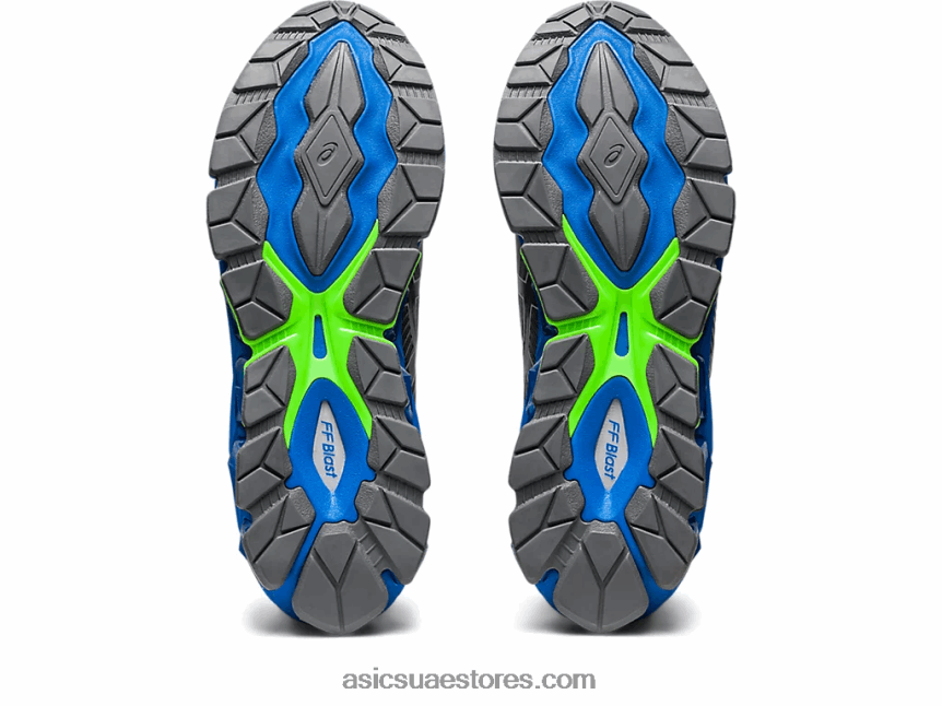 Asics رمادي فولاذي / رمادي غامق جل الكم 360 السابع 2N24DJ46