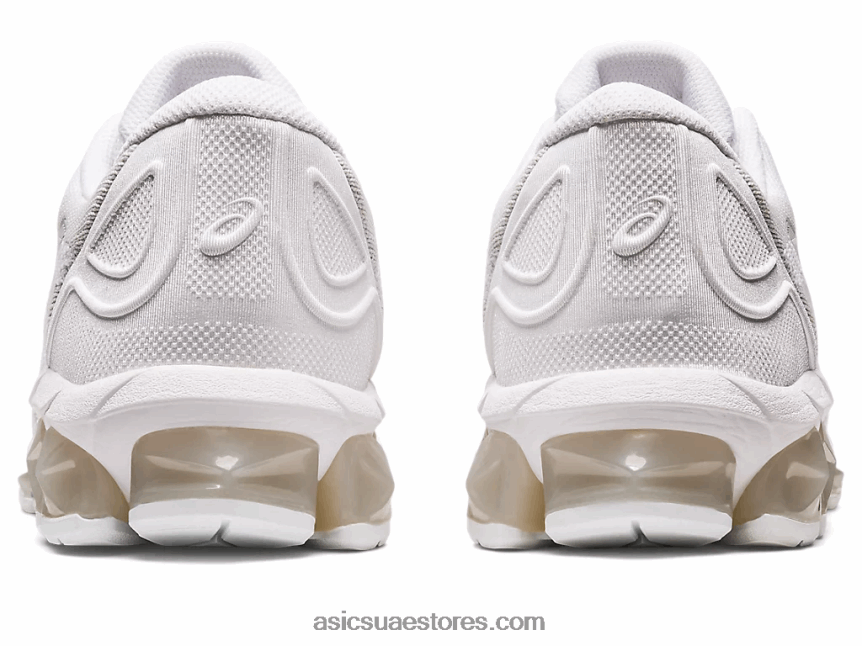 Asics أبيض / فضي نقي جل الكم 360 السابع 2N24DJ58