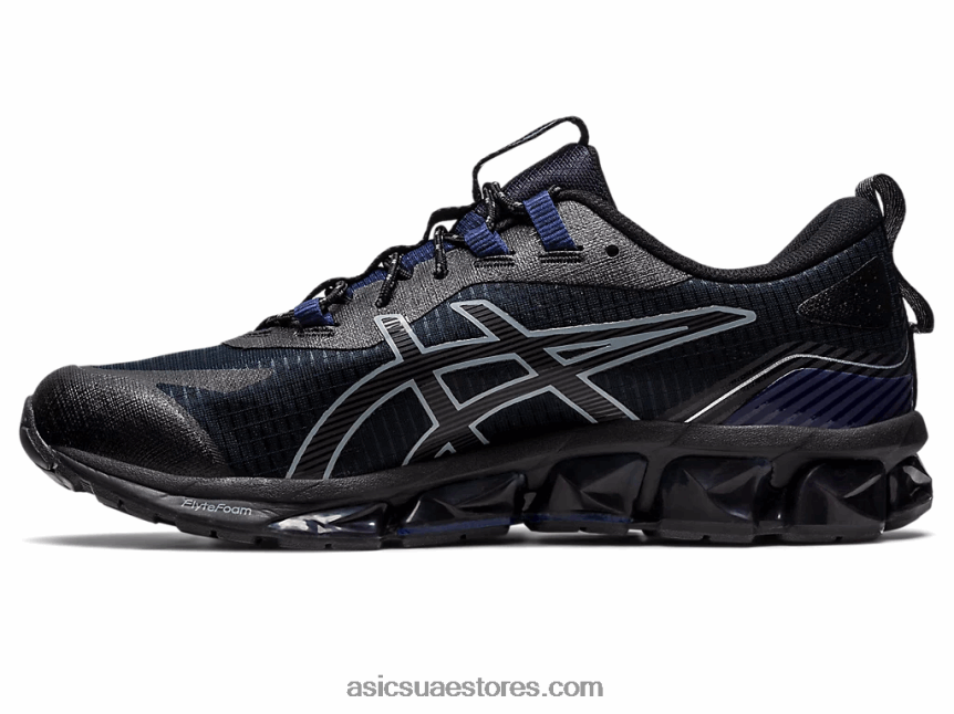 Asics سواد منتصف الليل جل الكم 360 السابع 2N24DJ609