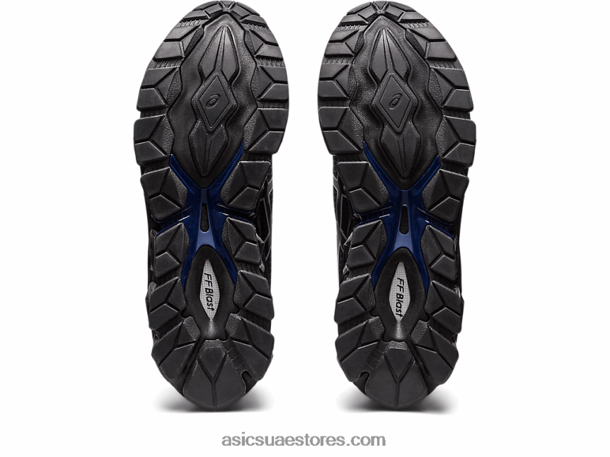 Asics سواد منتصف الليل جل الكم 360 السابع 2N24DJ609