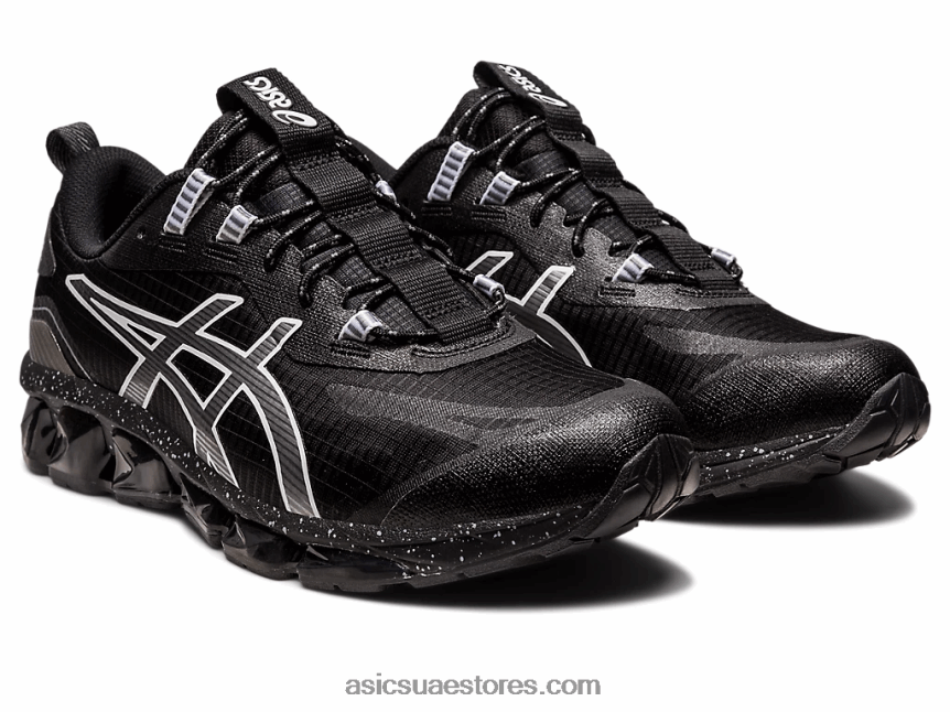 Asics أسود / أبيض جل الكم 360 السابع 2N24DJ627
