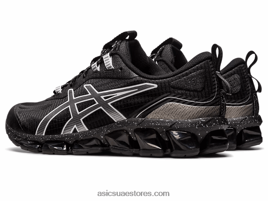 Asics أسود / أبيض جل الكم 360 السابع 2N24DJ627
