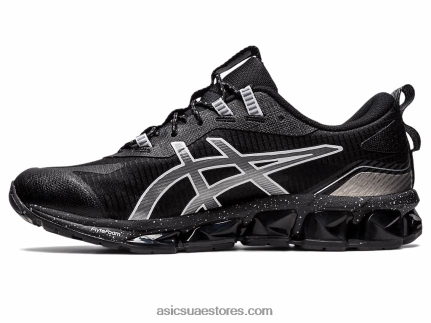 Asics أسود / أبيض جل الكم 360 السابع 2N24DJ627