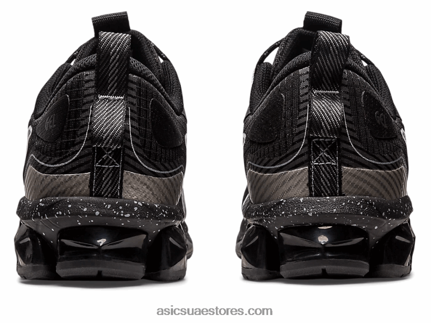 Asics أسود / أبيض جل الكم 360 السابع 2N24DJ627