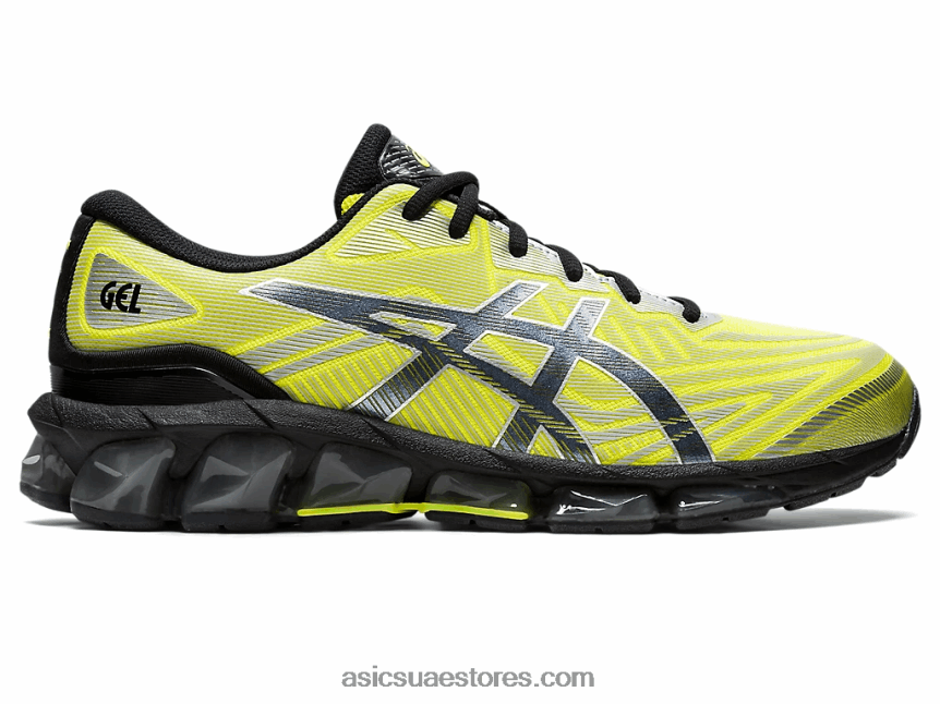 Asics يوزو الحامض / أسود جل الكم 360 السابع 2N24DJ822