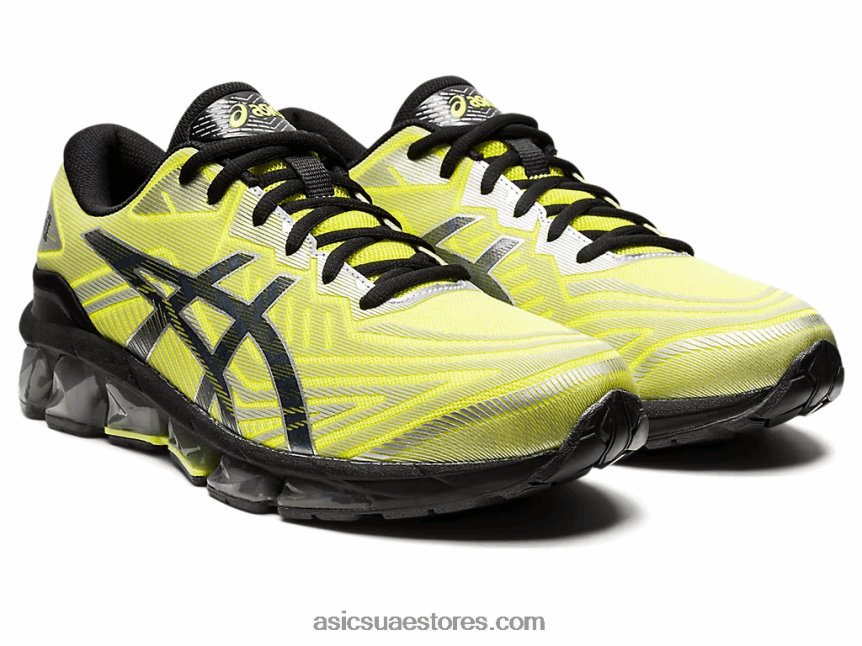 Asics يوزو الحامض / أسود جل الكم 360 السابع 2N24DJ822