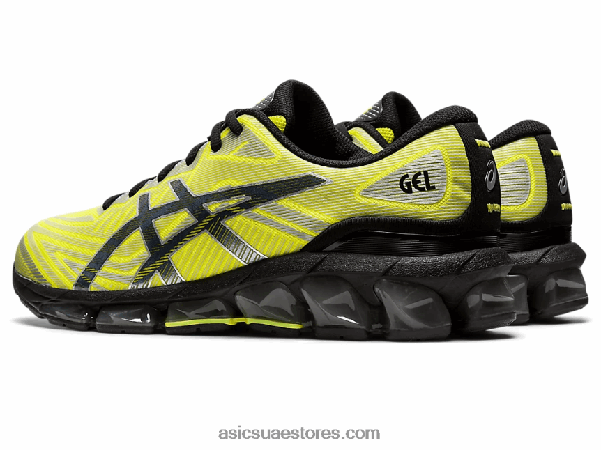 Asics يوزو الحامض / أسود جل الكم 360 السابع 2N24DJ822