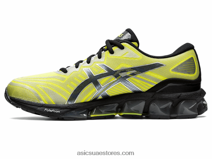 Asics يوزو الحامض / أسود جل الكم 360 السابع 2N24DJ822