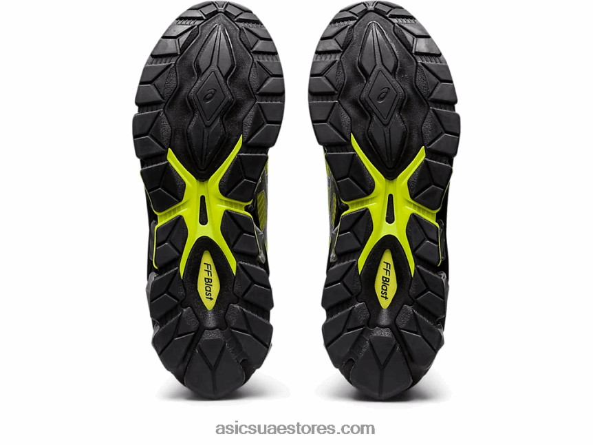 Asics يوزو الحامض / أسود جل الكم 360 السابع 2N24DJ822