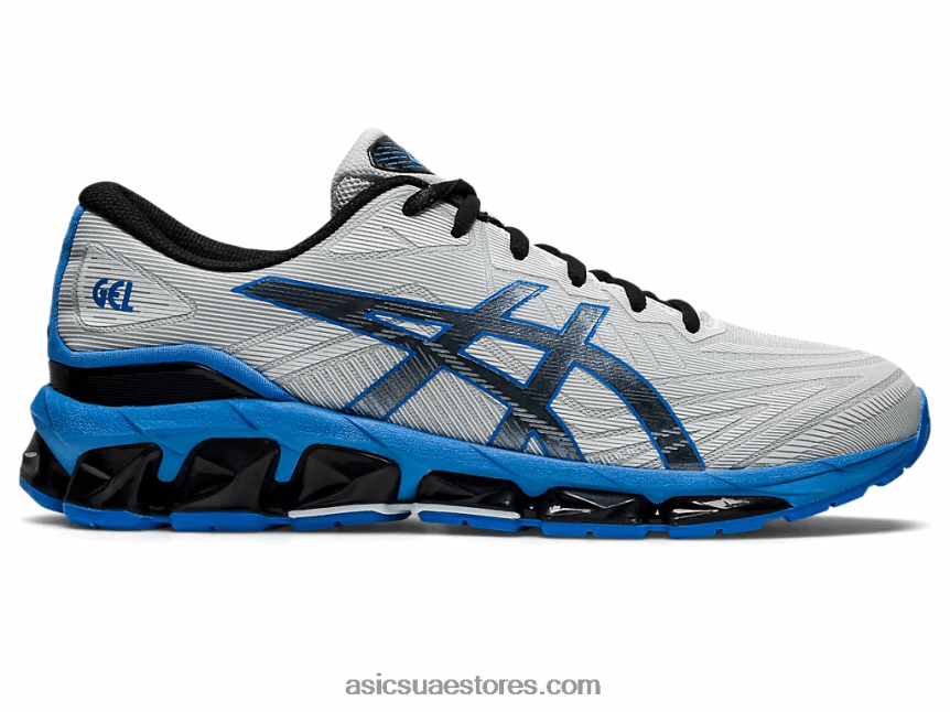 Asics الساحل الرمادي / الأزرق الجليدي جل الكم 360 السابع 2N24DJ956