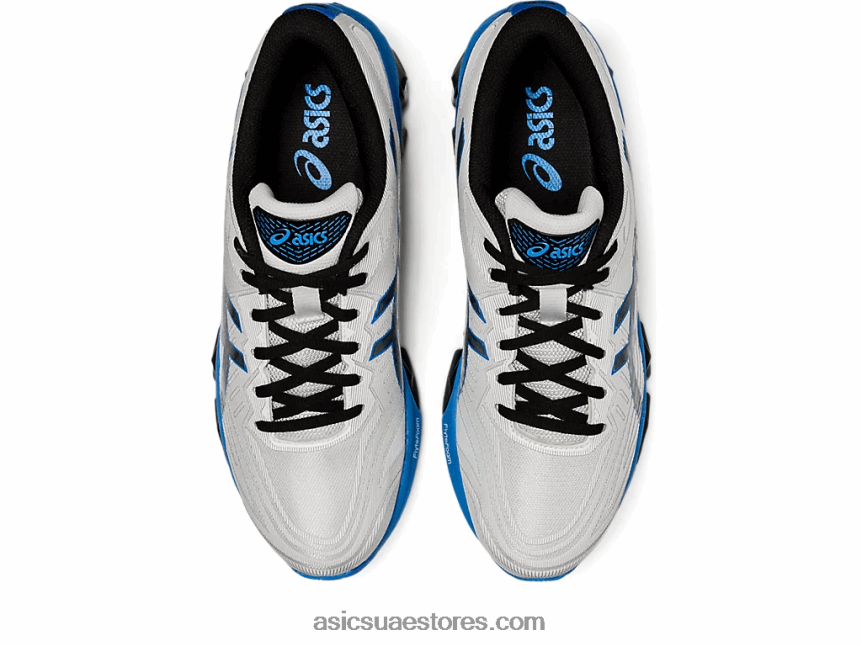 Asics الساحل الرمادي / الأزرق الجليدي جل الكم 360 السابع 2N24DJ956