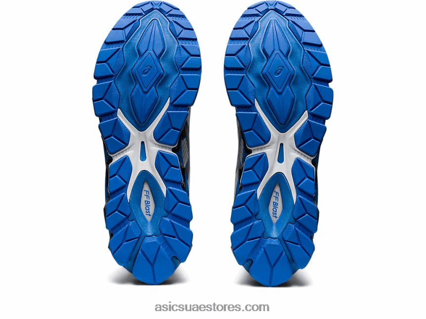 Asics الساحل الرمادي / الأزرق الجليدي جل الكم 360 السابع 2N24DJ956