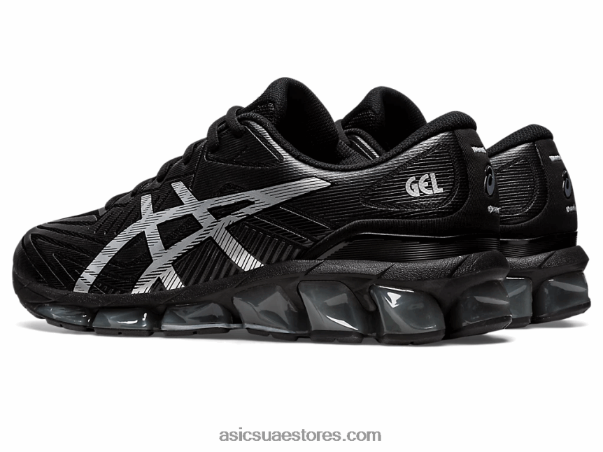 Asics أسود / فضي نقي جل الكم 360 السابع 2N24DJ961