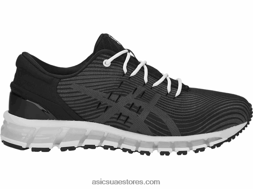 Asics أسود / رمادي غامق هلام الكم 360 4 2N24DJ4212