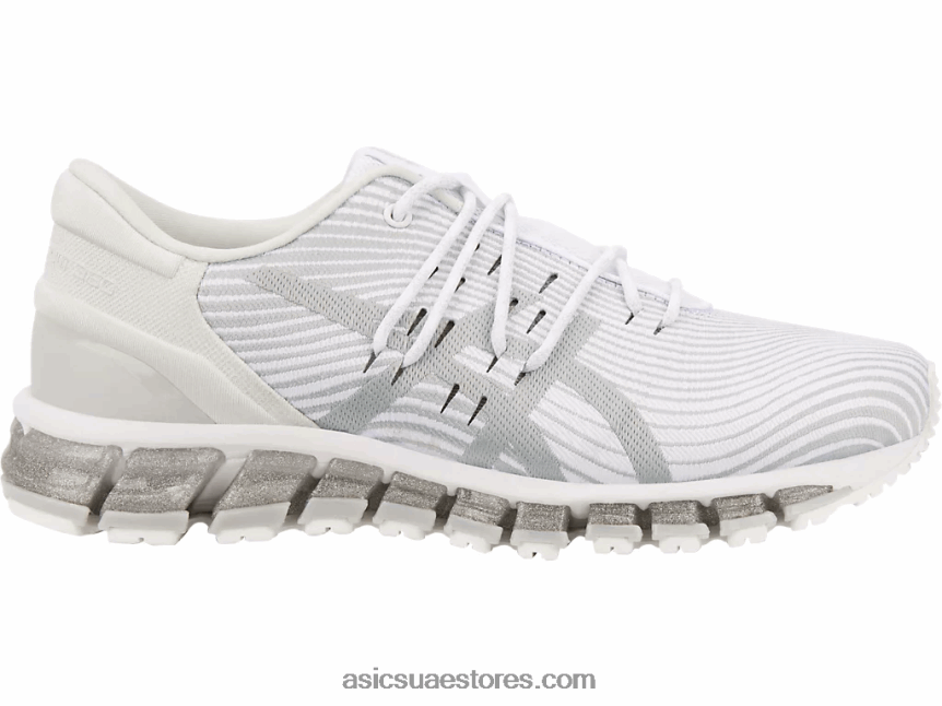 Asics أبيض / رمادي متوسط هلام الكم 360 4 2N24DJ4215