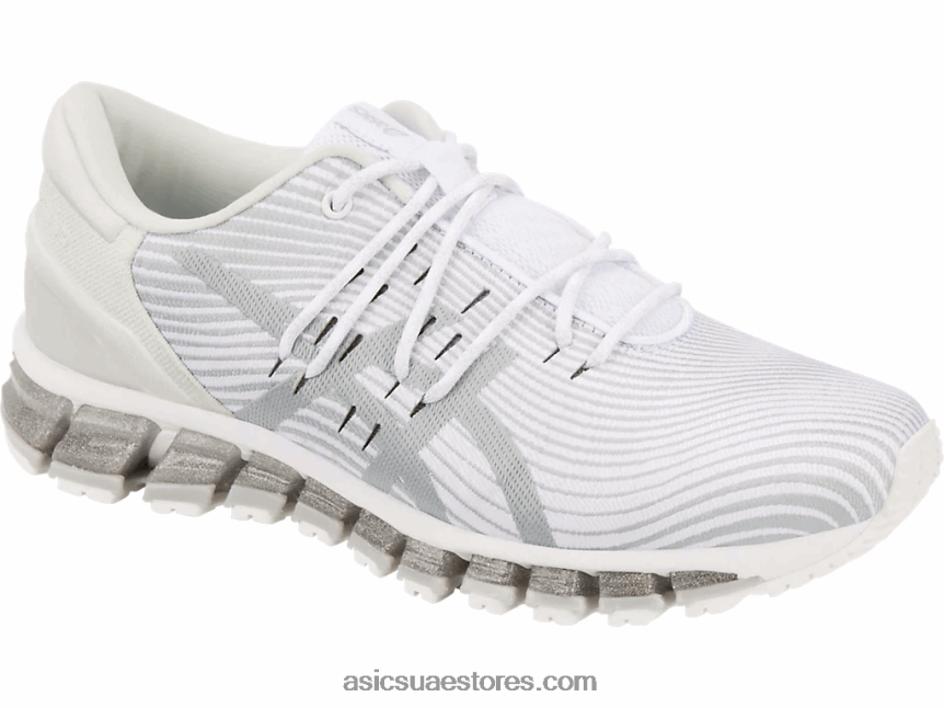 Asics أبيض / رمادي متوسط هلام الكم 360 4 2N24DJ4215