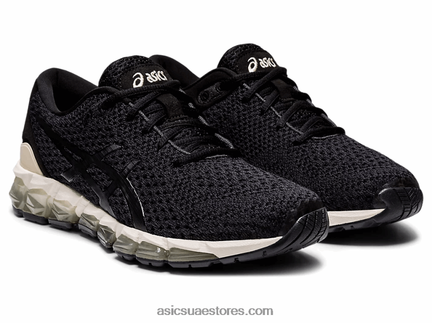 Asics أسود / وردي دافئ هلام الكم 360 5 متماسكة 2N24DJ4148