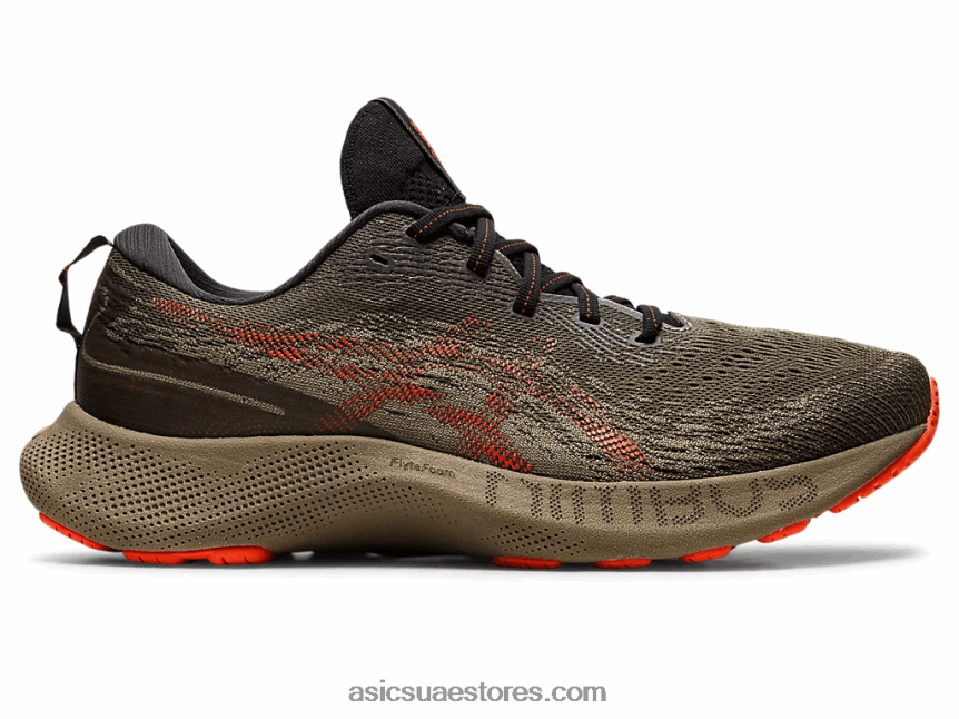 Asics عباءة خضراء / طماطم كرزية هلام نيمبوس لايت 3 2N24DJ1062