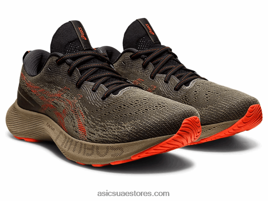 Asics عباءة خضراء / طماطم كرزية هلام نيمبوس لايت 3 2N24DJ1062