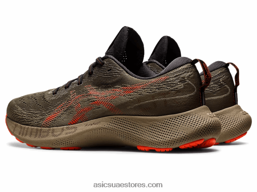 Asics عباءة خضراء / طماطم كرزية هلام نيمبوس لايت 3 2N24DJ1062