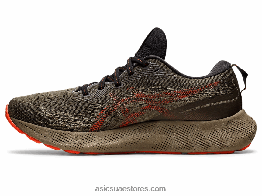 Asics عباءة خضراء / طماطم كرزية هلام نيمبوس لايت 3 2N24DJ1062