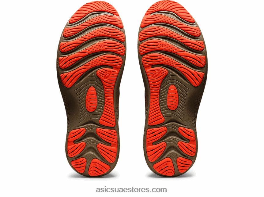 Asics عباءة خضراء / طماطم كرزية هلام نيمبوس لايت 3 2N24DJ1062