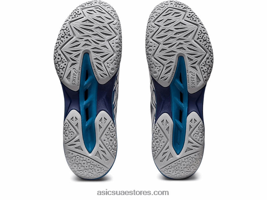 Asics أبيض / عميق المحيط انفجار وما يليها 3 2N24DJ1134