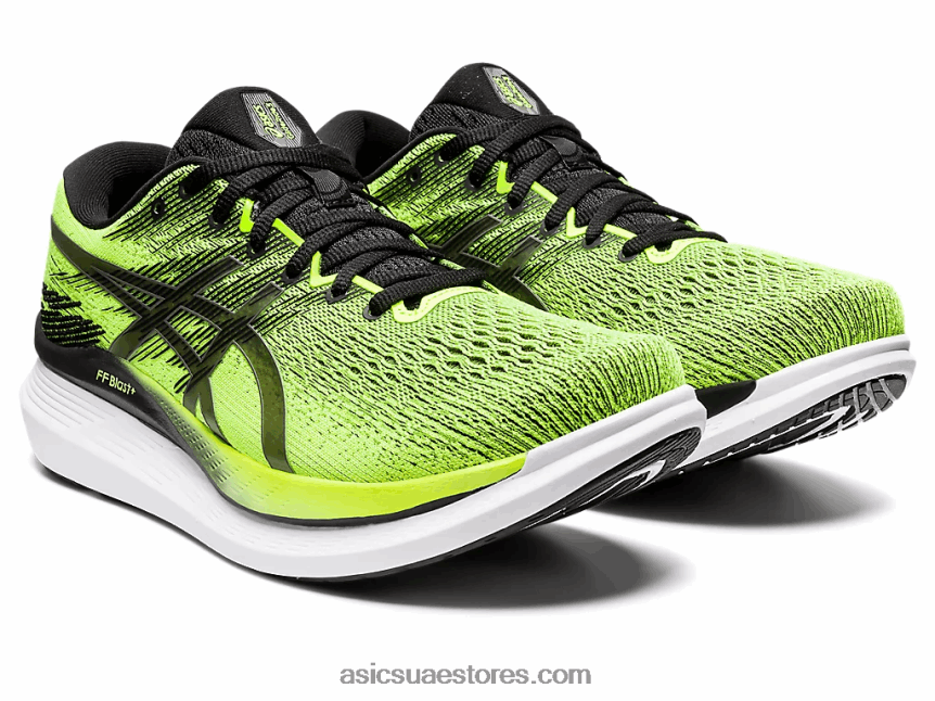 Asics خطر أخضر / أسود طائرة شراعية 3 2N24DJ1137