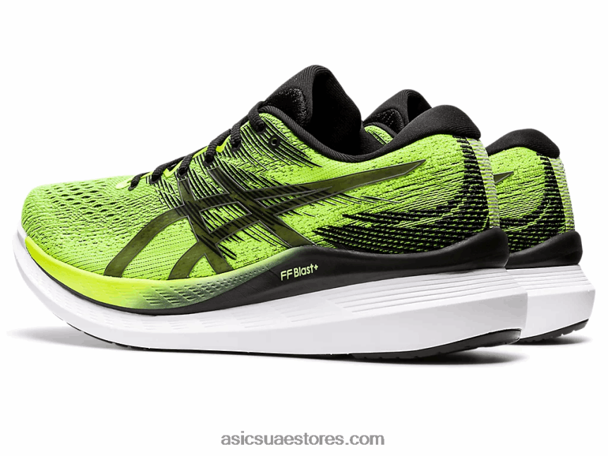 Asics خطر أخضر / أسود طائرة شراعية 3 2N24DJ1137