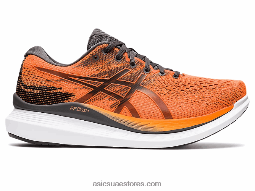 Asics مروعة برتقالي / أسود طائرة شراعية 3 2N24DJ1142