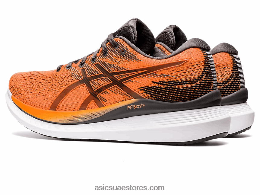 Asics مروعة برتقالي / أسود طائرة شراعية 3 2N24DJ1142