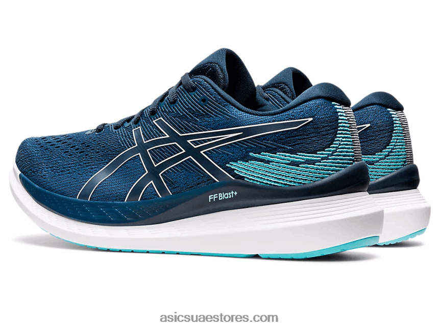 Asics الأزرق ماكو / الأزرق الفرنسي طائرة شراعية 3 2N24DJ1201