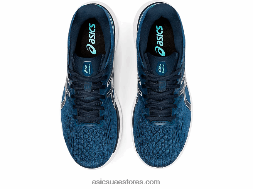 Asics الأزرق ماكو / الأزرق الفرنسي طائرة شراعية 3 2N24DJ1201