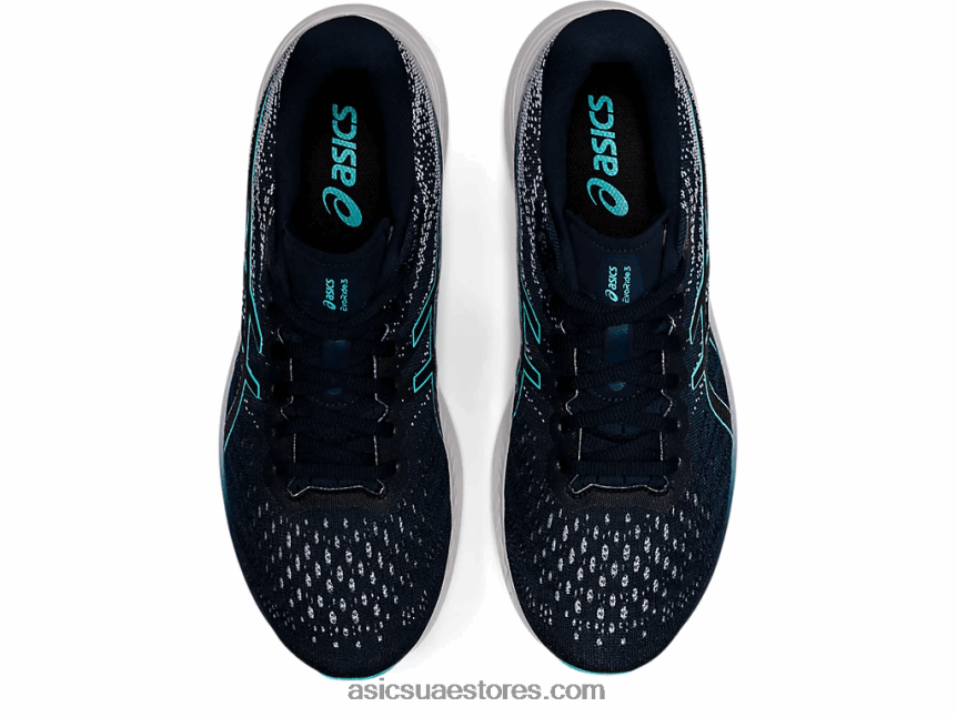 Asics الأزرق الفرنسي / النعناع المثلج إيفورايد 3 2N24DJ1215