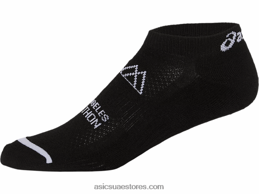Asics أسود / أبيض / رمادي وسادة منخفضة 3 عبوات لام 2N24DJ1369