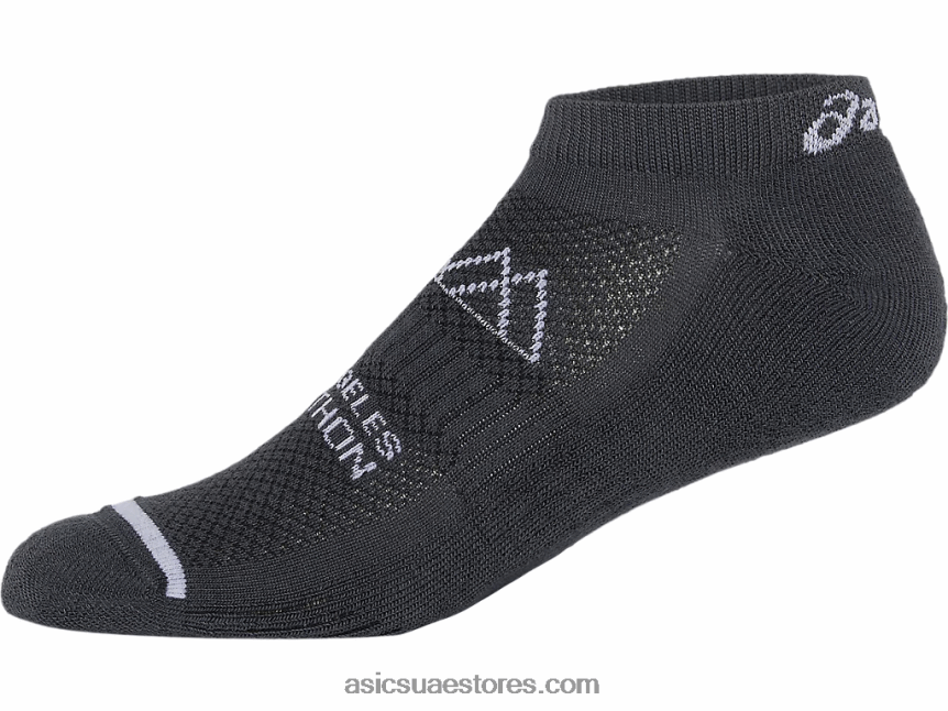 Asics أسود / أبيض / رمادي وسادة منخفضة 3 عبوات لام 2N24DJ1369