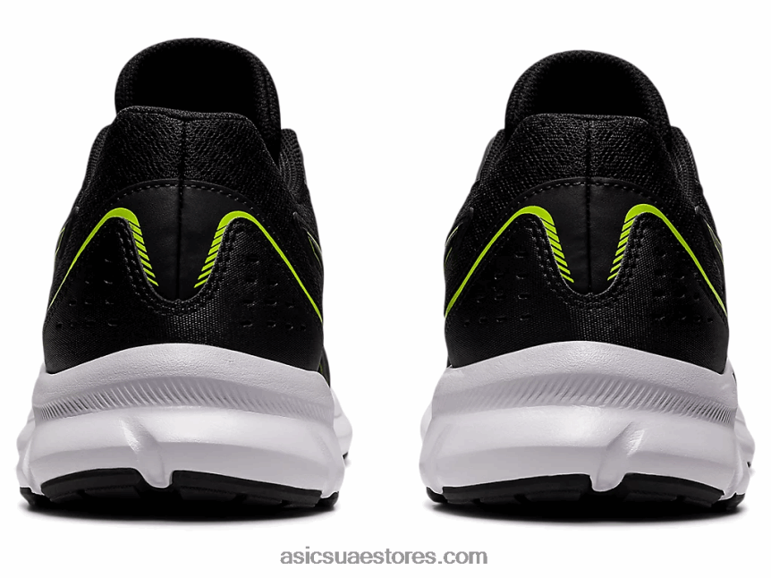 Asics أسود / أخضر خطر هزة 3 واسعة للغاية 2N24DJ1538