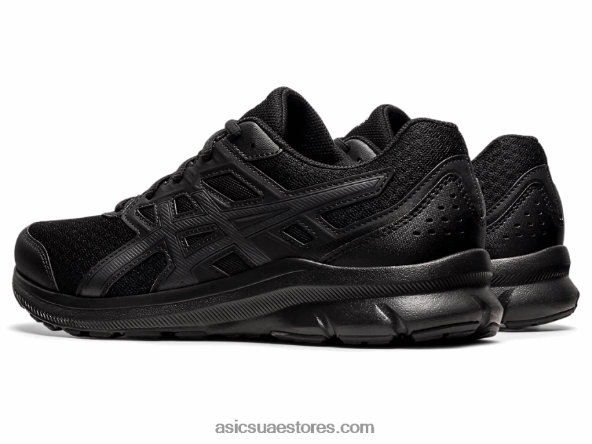 Asics أسود / رمادي جرافيت هزة 3 واسعة للغاية 2N24DJ1560