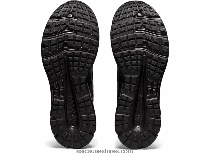 Asics أسود / رمادي جرافيت هزة 3 واسعة للغاية 2N24DJ1560