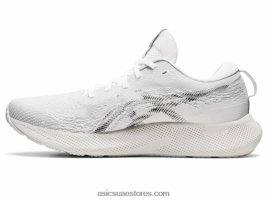 Asics أبيض أسود هلام نيمبوس لايت 3 2N24DJ1570