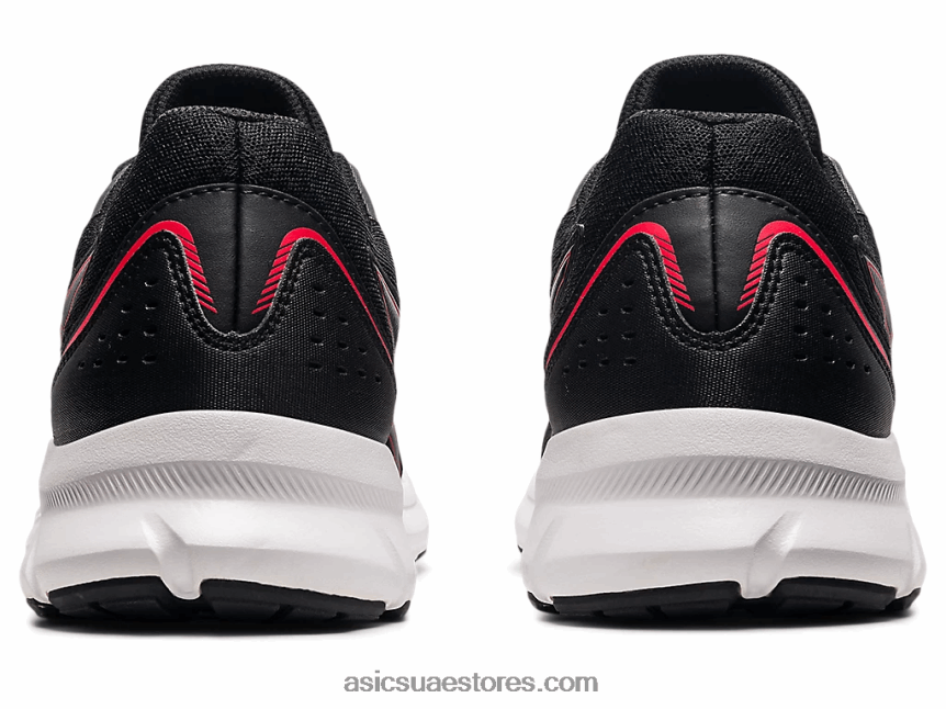 Asics أسود / أحمر كهربائي الهزة 3 2N24DJ1795