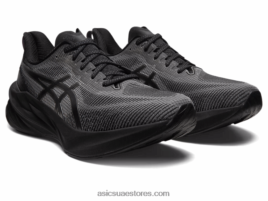 Asics أسود / رمادي جرافيت نوفابلاست 3 جنيه 2N24DJ182