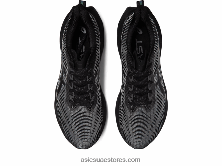 Asics أسود / رمادي جرافيت نوفابلاست 3 جنيه 2N24DJ182