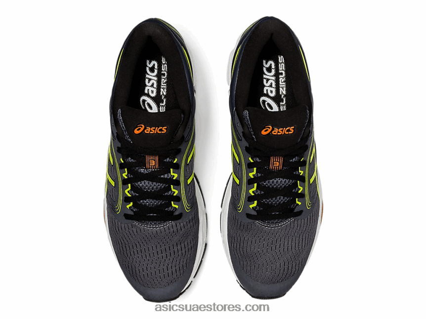 Asics رمادي الناقل / نكهة الجير جل زيروس 3 مكس 2N24DJ2014