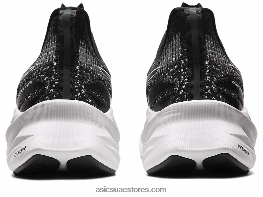 Asics أسود / أبيض نوفابلاست 3 جنيه 2N24DJ204