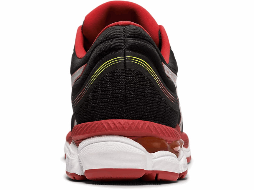 Asics أسود / أحمر سرعة جل زيروس 3 2N24DJ2103