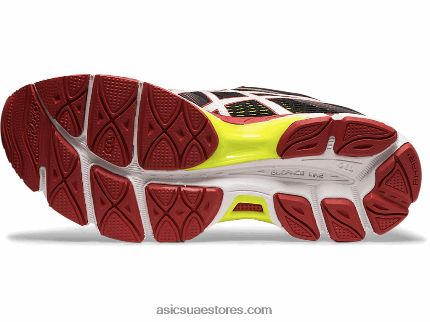 Asics أسود / أحمر سرعة جل زيروس 3 2N24DJ2103