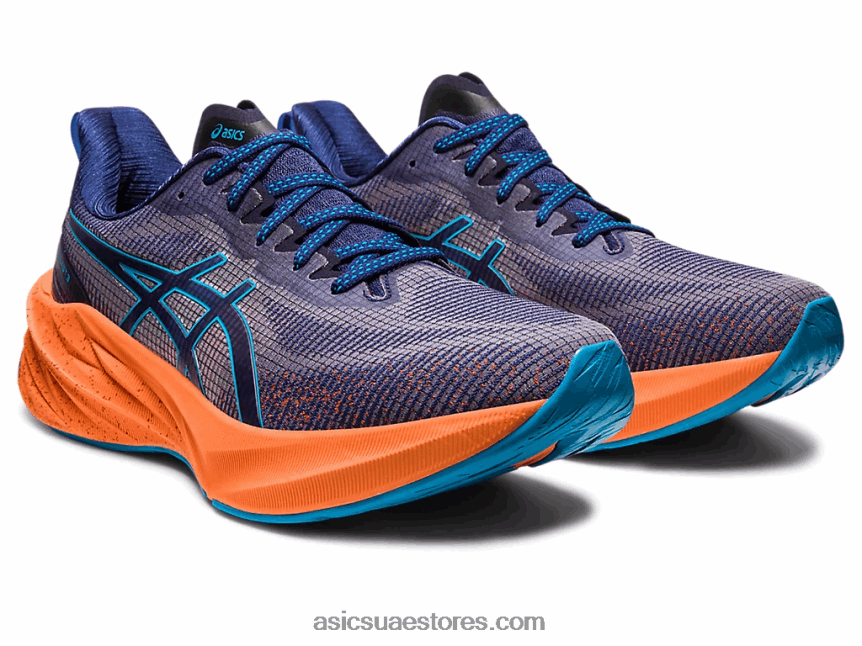 Asics أزرق نيلي / أزرق الجزيرة نوفابلاست 3 جنيه 2N24DJ217