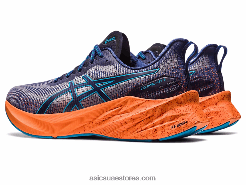 Asics أزرق نيلي / أزرق الجزيرة نوفابلاست 3 جنيه 2N24DJ217